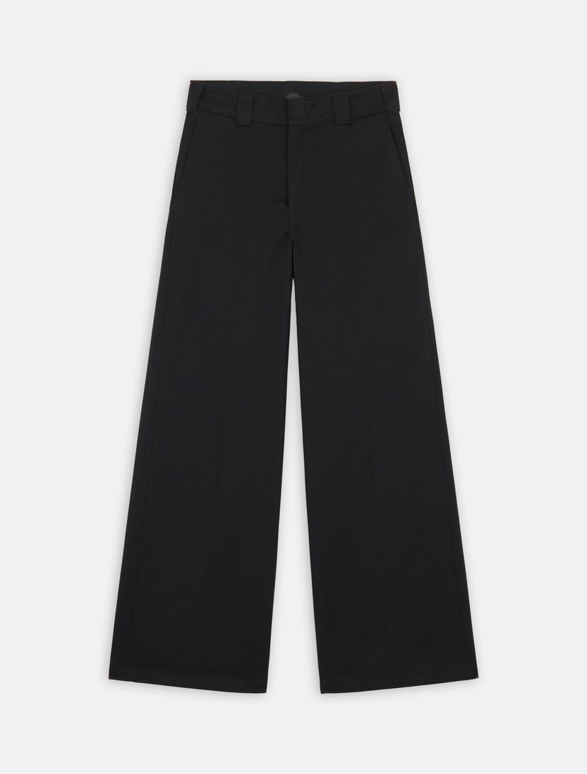 Hlače Dickies Wide Leg Work Trousers Črna | 0A4YSE