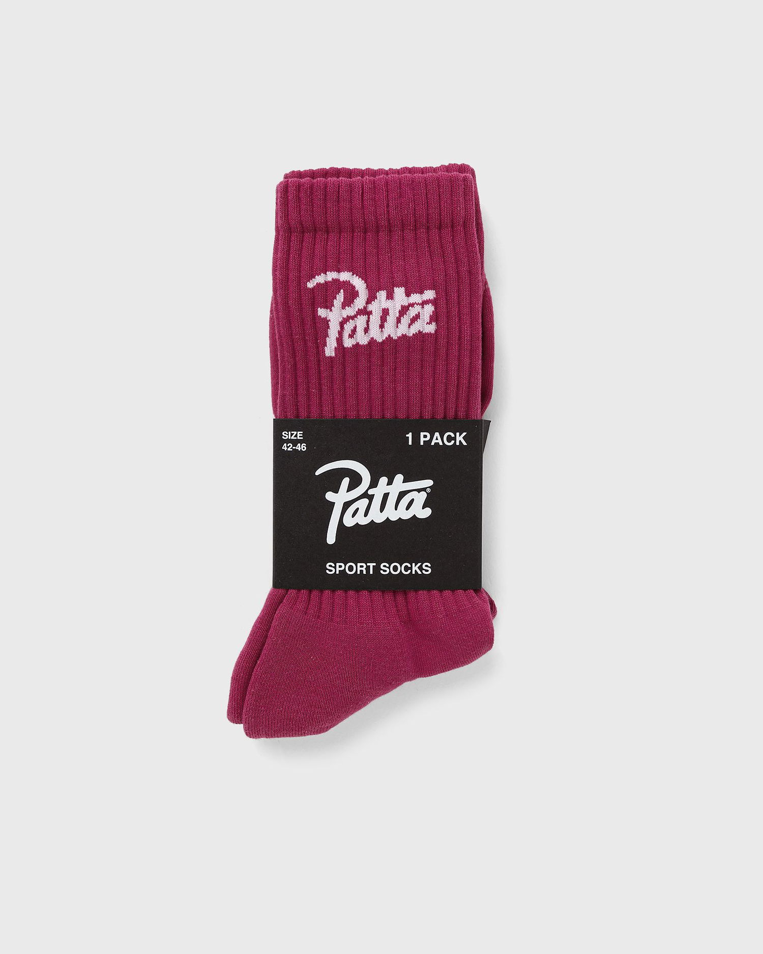 Nogavice Patta Script Logo Sport Socks Bordo | POC-SS24-2020-396-0248-098, 0