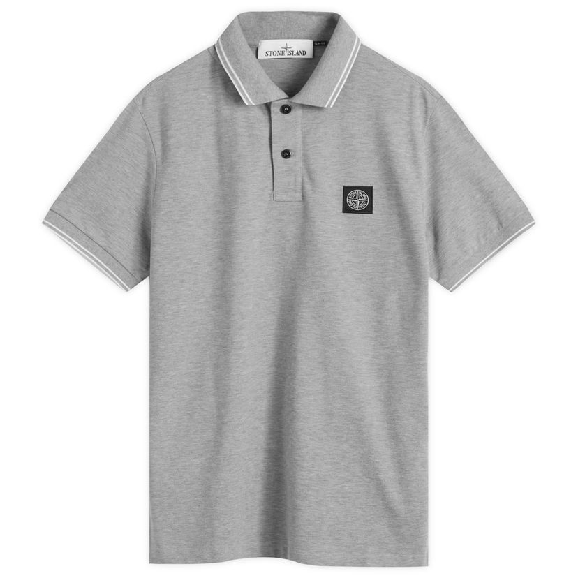 Polo majica Stone Island Patch Polo Shirt Siva | 81152SC18-A0M64