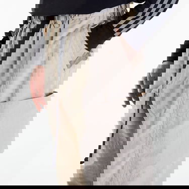 Hlače in kavbojke Y-3 Crinkle Nylon Cuffed Pants Siva | IV8024, 3