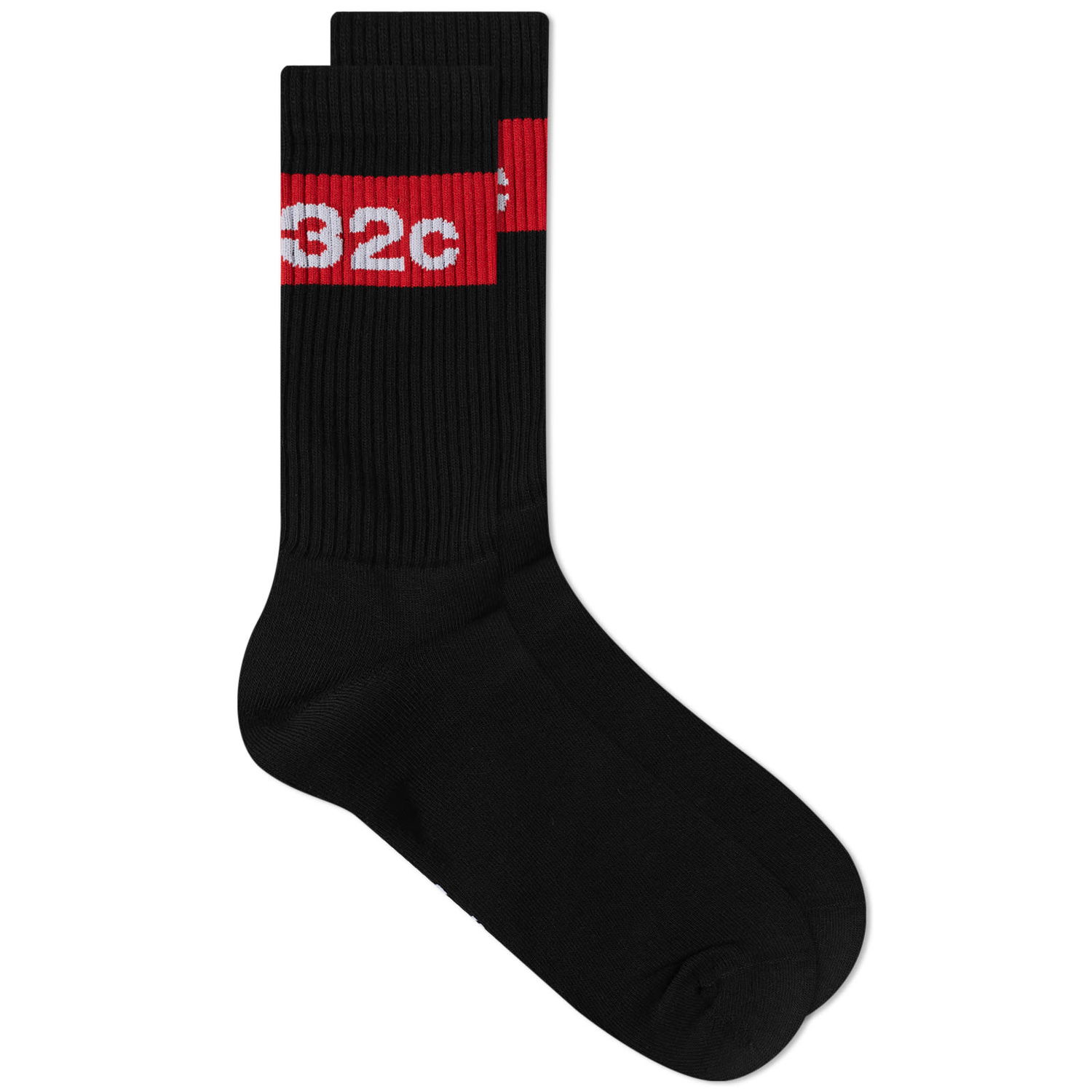 Nogavice 032C Tape Logo Sock Črna | SS23-A-1010, 0