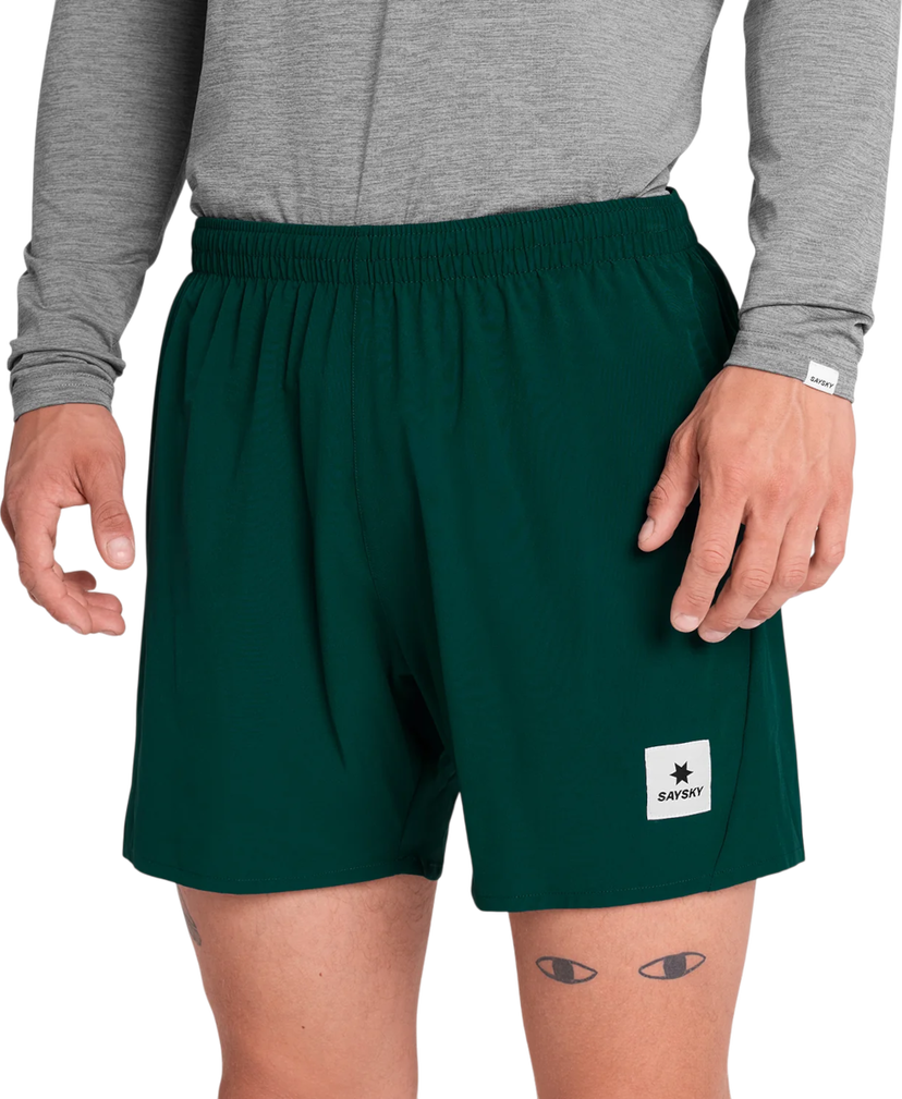 Kratke hlače Saysky Saysky Pace 5" Running Shorts Zelena | omrsh21c317-omrsh21c317