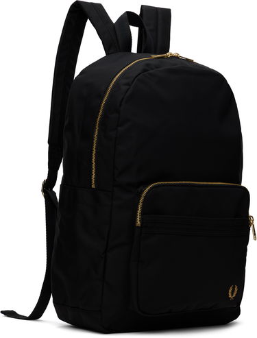 Nahrbtnik Fred Perry Fred Perry Textured Nylon Backpack Črna | L9258, 1