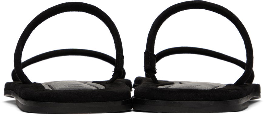 Nega čevljev TOTEME TOTEME 'The City Slide' Sandals Črna | 233-8024-824, 1