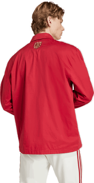 Vetrovka adidas Performance FC Bayern Anniversary Coach Jacket Rdeča | JF0585, 2