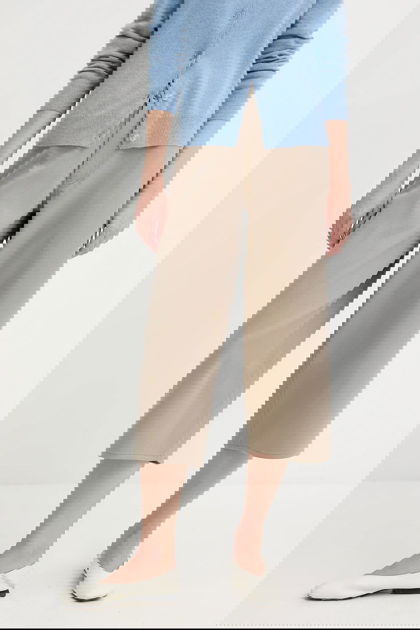 Kratke hlače Samsoe Samsoe Samsoe Samsoe SAHARP High Waist Shorts Bež | F25200114, 0