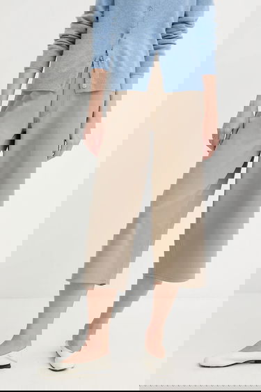 Kratke hlače Samsoe Samsoe Samsoe Samsoe SAHARP High Waist Shorts Bež | F25200114, 0