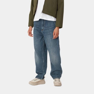 Kavbojke Carhartt WIP Single Knee Loose Fit Jeans Modra | I034225_8, 2