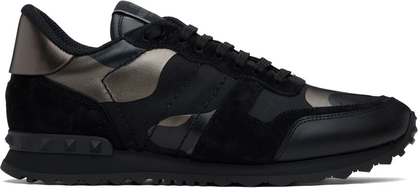 Superge in čevlji Valentino Valentino Garavani Rockrunner Camouflage Črna | 6Y2S0723NTA