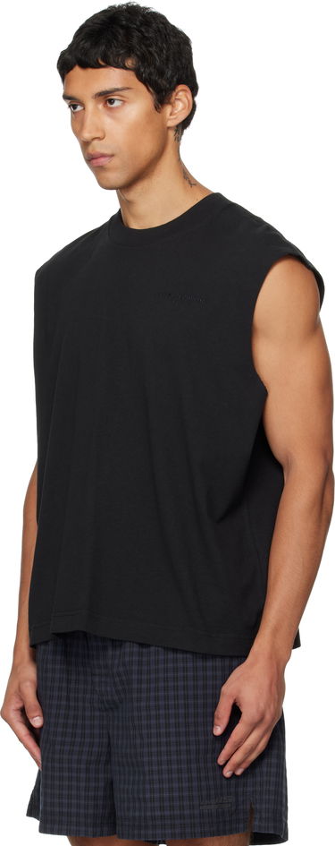 Majica brez rokavov Alexander Wang Alexander Wang Muscle Tank Top Mornarica | 6CC3251105, 3