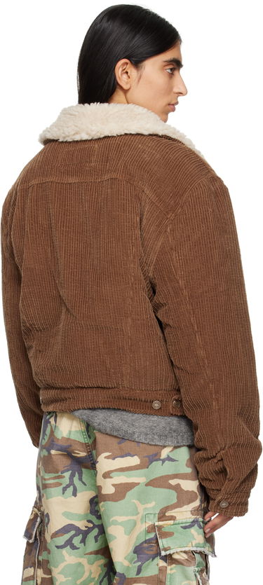 Jakna ERL Sherpa Corduroy Trucker Jacket Rjava | ERL09J003, 3