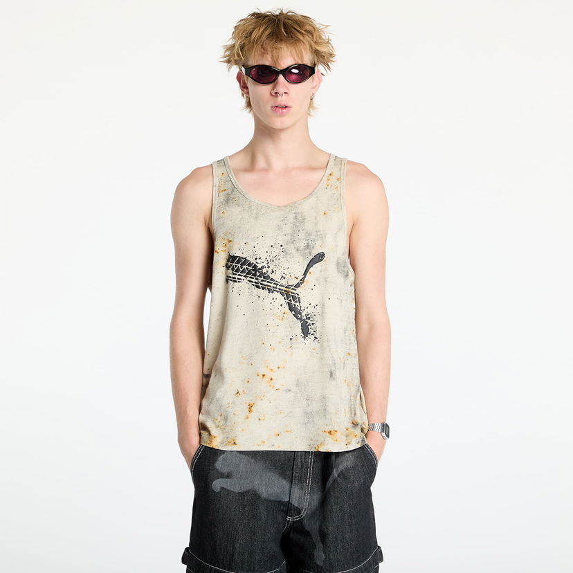Majica brez rokavov Puma A$AP Rocky x Tank Top Putty AOP Bež | 62766701