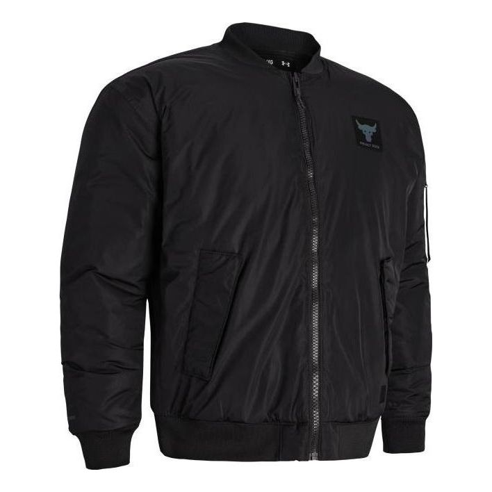 Bomber jakna Under Armour Project Rock Men's Bomber Jacket Črna | 1382278-001