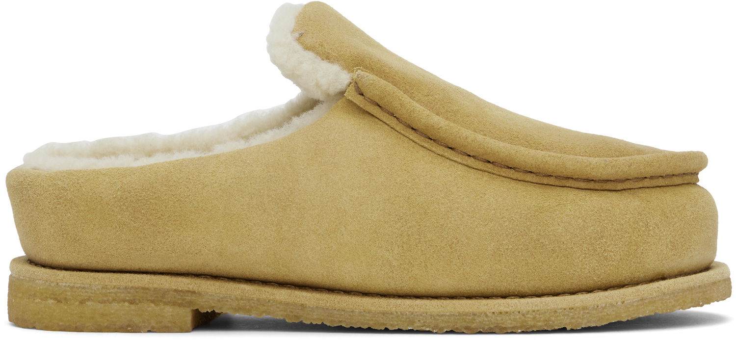 Superge in čevlji JW Anderson Nubuck Mules Bež | ANW43230A, 0
