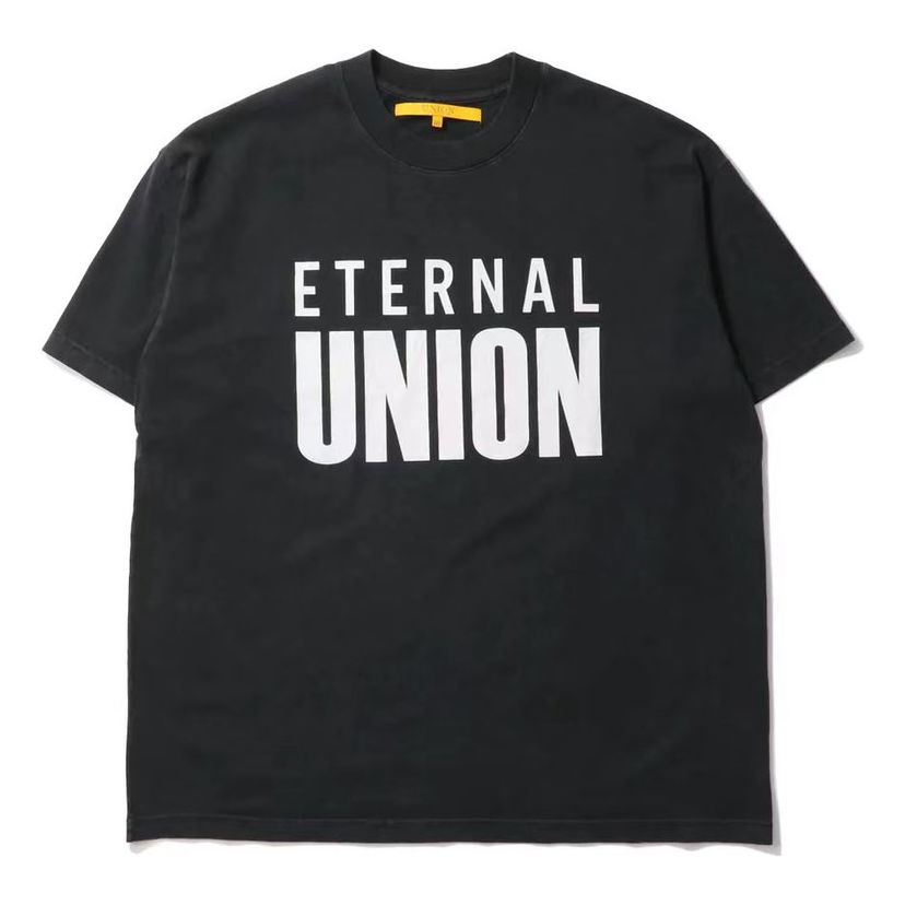 Majica Fear of God Fear of God x Union External T-Shirt Črna | FOGXUN-SS23-001