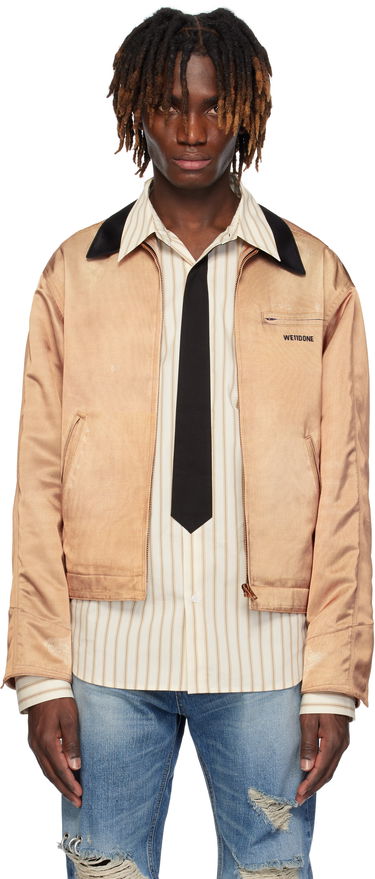 Bomber jakna We11done We11done Printed Work Jacket Rjava | WD-JK0-25-038-M-BG, 0
