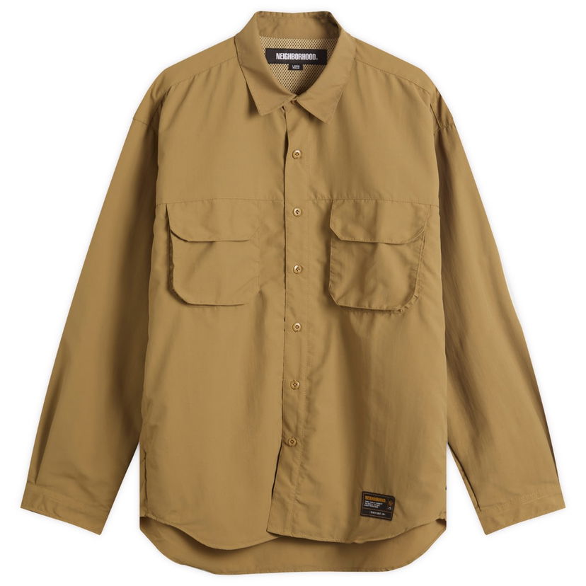 Srajce Neighborhood Ventilation Field Shirt Bež | 252TSNH-SHM06-BEI