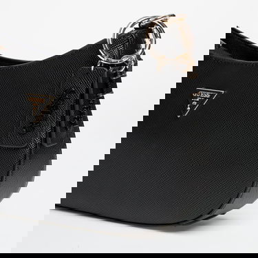 Torba za čez ramo GUESS GUESS Noelle II Shoulder Bag Črna | HWZG9672180-BLA, 3