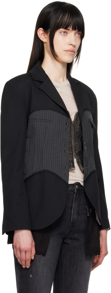 Jakna Andersson Bell Andersson Bell Corset Inserted Blazer Črna | awa684w, 1