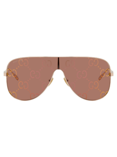 Sončna očala Gucci Gold Mask Sunglasses Roza | GG1436S-003
