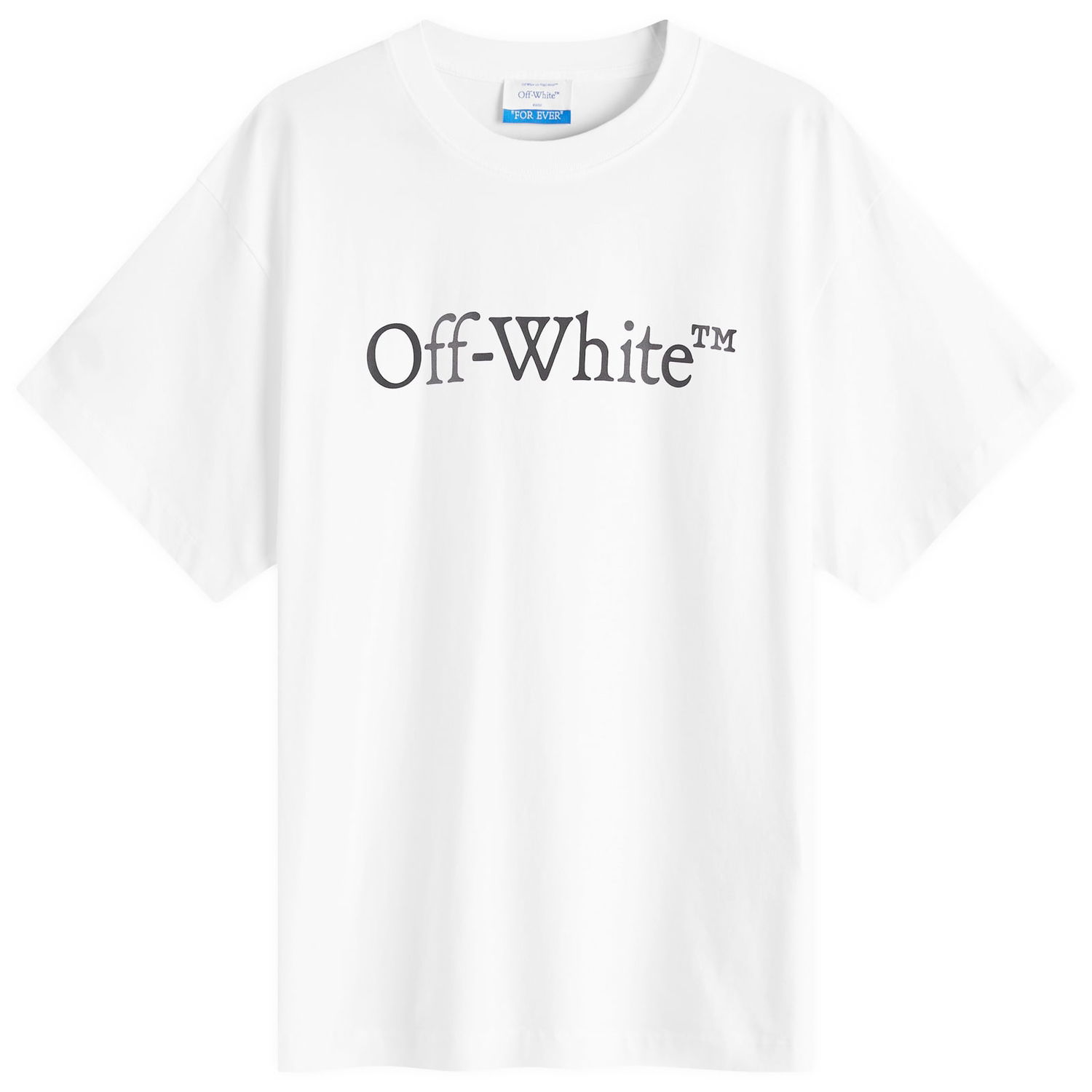 Majica Off-White Bookish Skate T-Shirt Bela | OMAA120C99JER0080110, 0