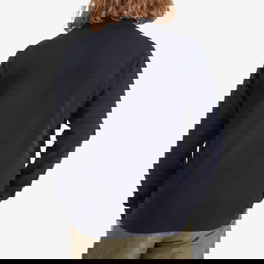 Pleteni pulover Fred Perry Knitted Button-Down Shirt Mornarica | K9726-608, 3