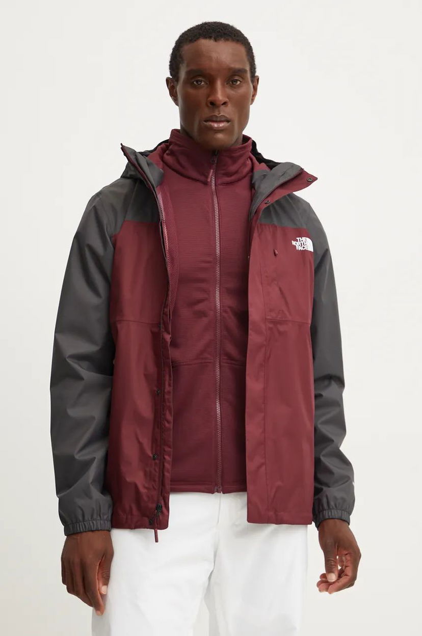 Vetrovka The North Face Quest Triclimate Three-In-One Outdoor Jacket Rdeča | NF0A3YFH7OK1