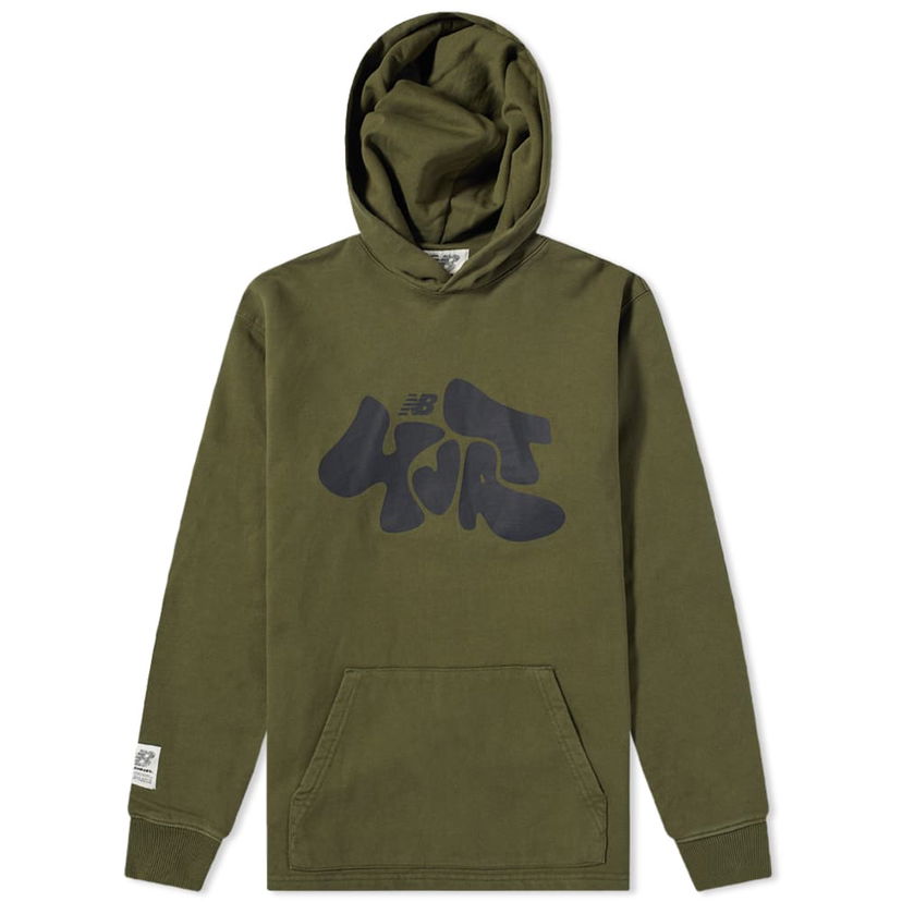 Pulover New Balance Salehe Bembury PBJ Bembury Hoodie Zelena | MT11567-OLG