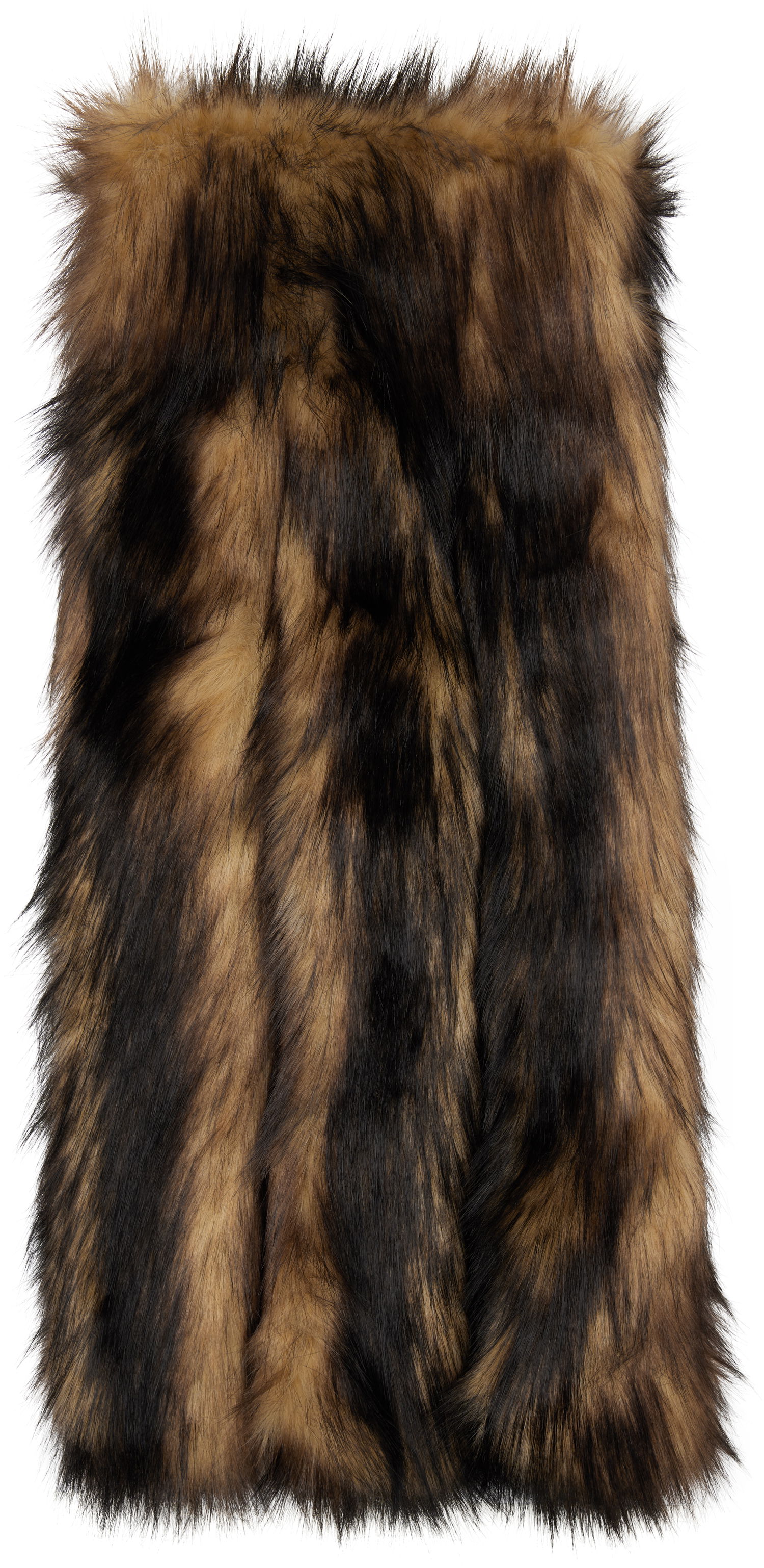 Šala Simone Rocha Simone Rocha Triple Slit Faux Fur Scarf Rjava | 1038 1255, 0