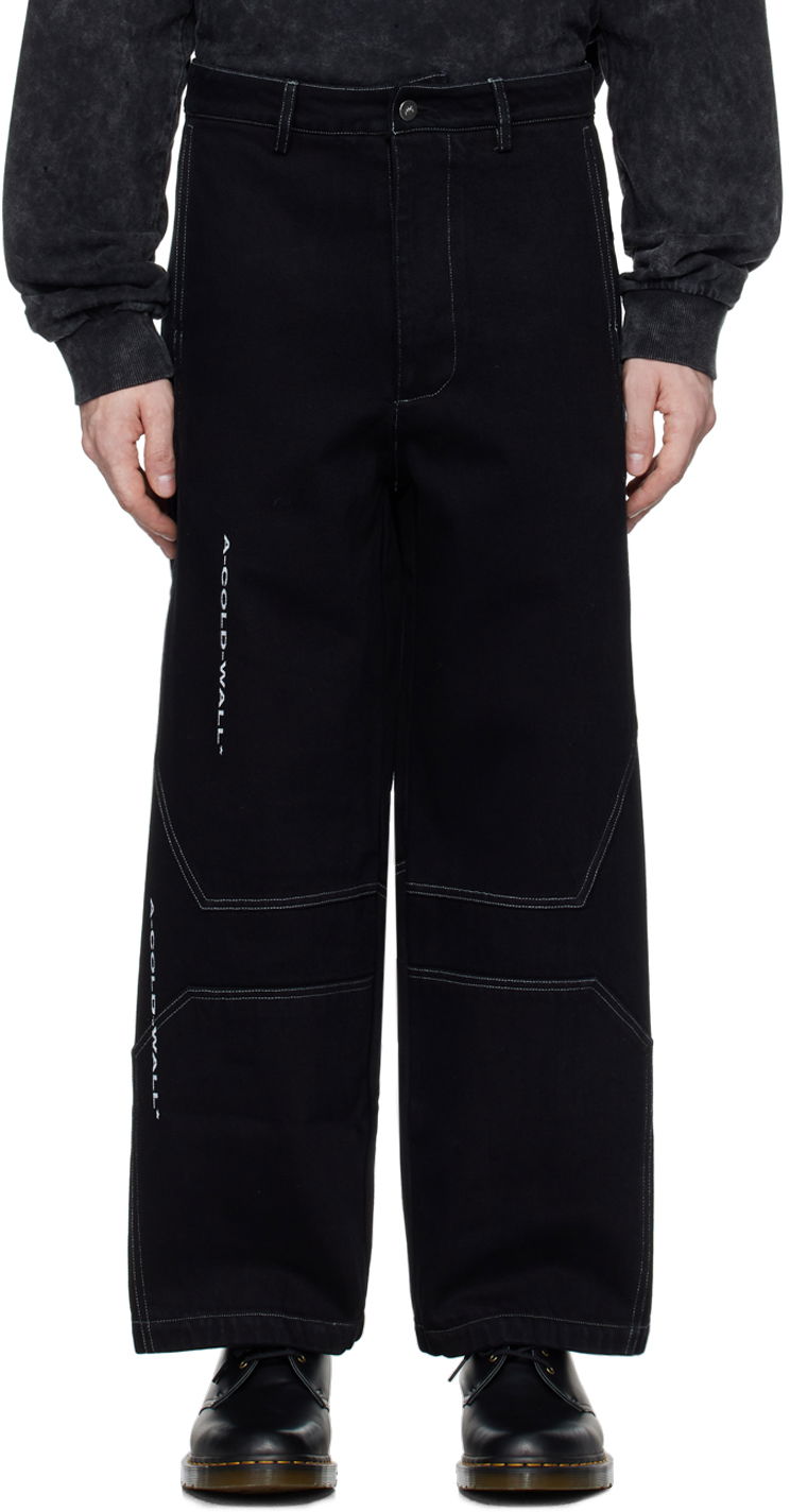 Cargo hlače A-COLD-WALL* A-COLD-WALL* Format Jeans Črna | ACWMJS042