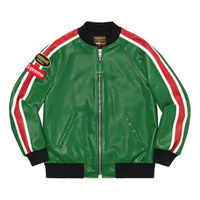 Vanson Leathers Perforated Bomber Jacket