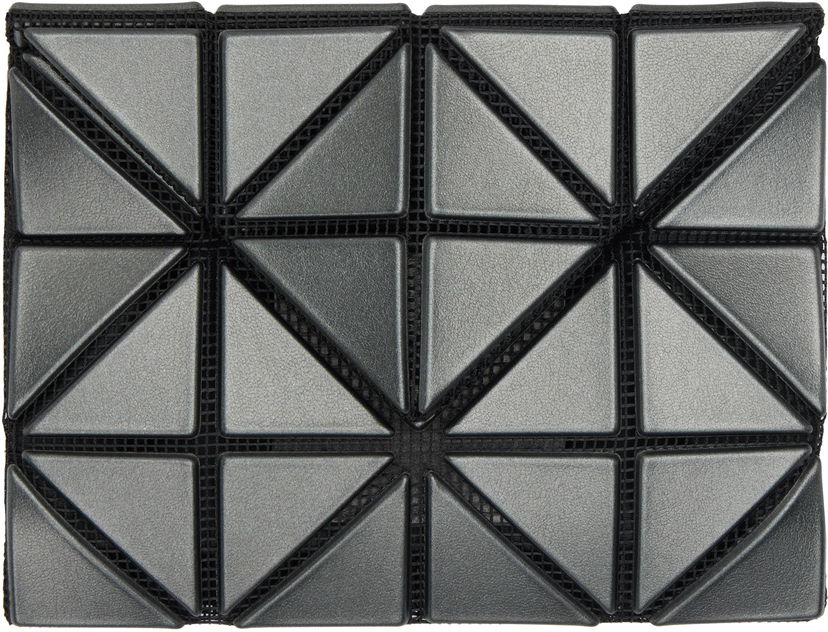 Denarnica BAO BAO ISSEY MIYAKE Geometric Pattern Card Wallet Črna | BB48AG731