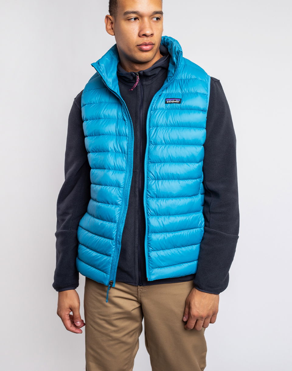 Telovnik Patagonia Down Sweater Vest Modra | 84623, 0