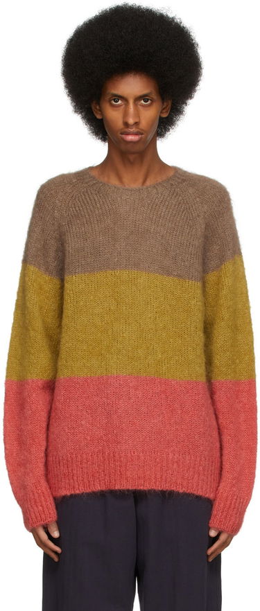 Pleteni pulover YMC YMC Mohair & Wool Boxy Sweater Večbarvna | P8RMH, 0