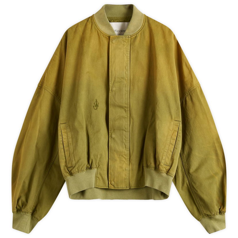 Bomber jakna JW Anderson JW Anderson Men's Bomber Jacket, Size Large Zelena | JK0382-PG1767-595