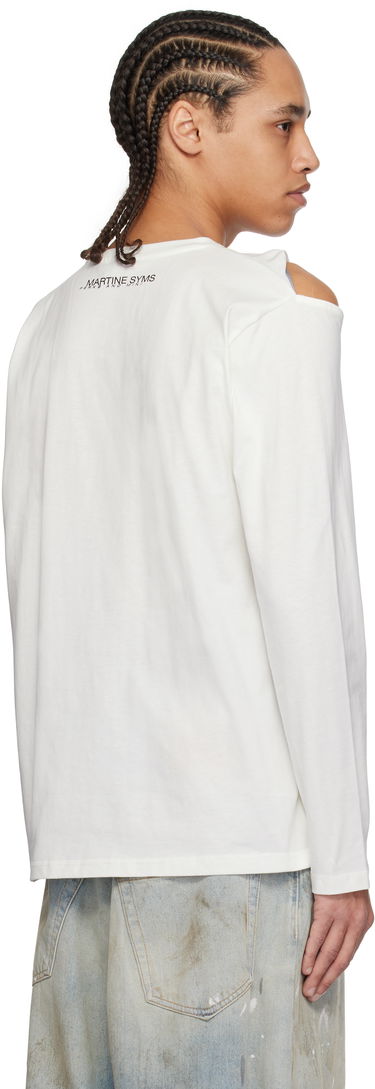 Majica Perks And Mini Perks and Mini Martine Syms Edition Slash Long Sleeve T-Shirt Bela | 4582, 2