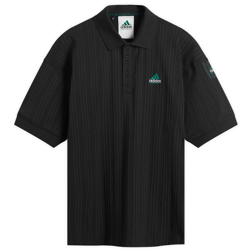 Polo majica adidas Originals Golf EQT Polo Črna | JW9874