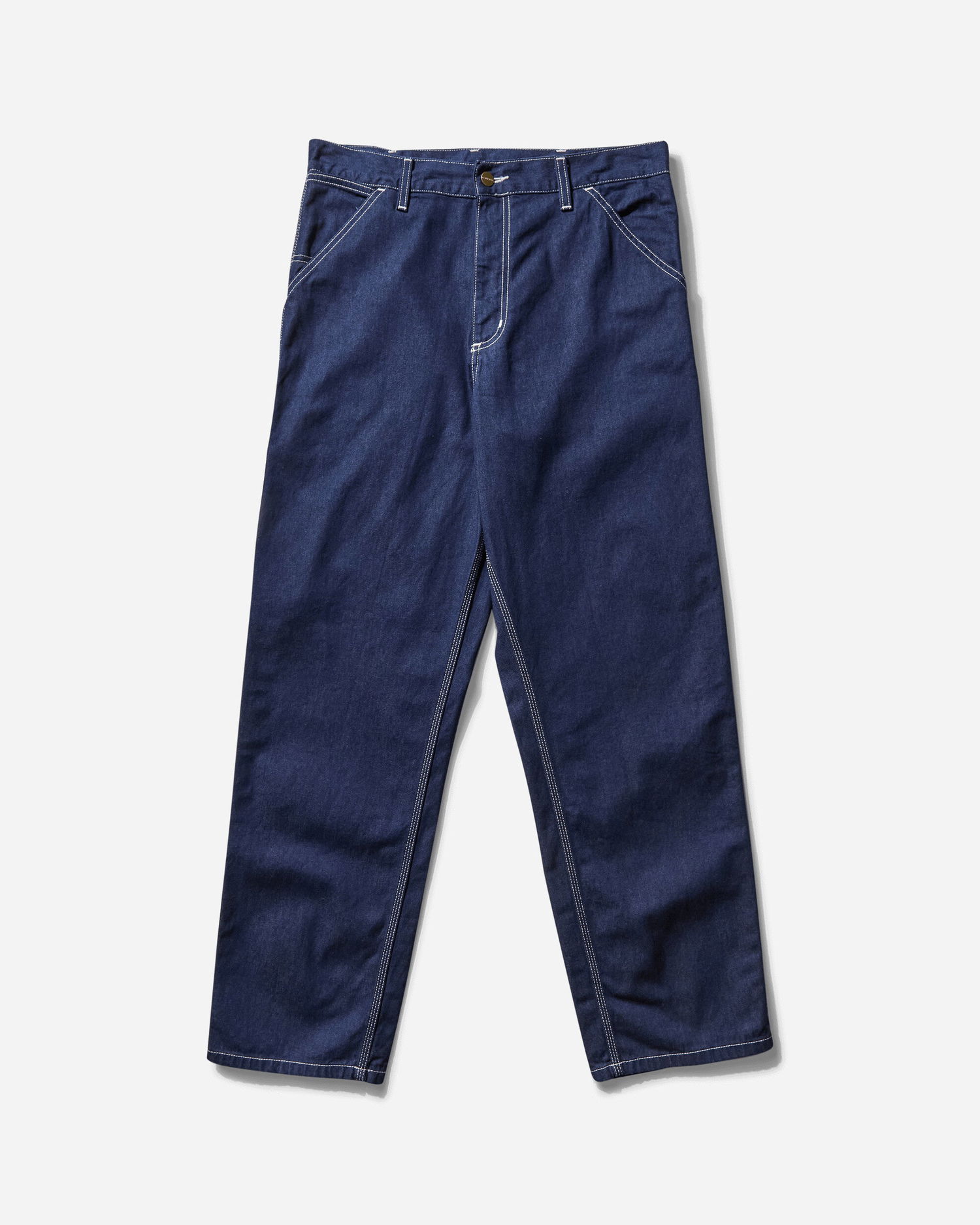 Kavbojke Carhartt WIP Single Knee Pants Modra | I034864 0102, 0