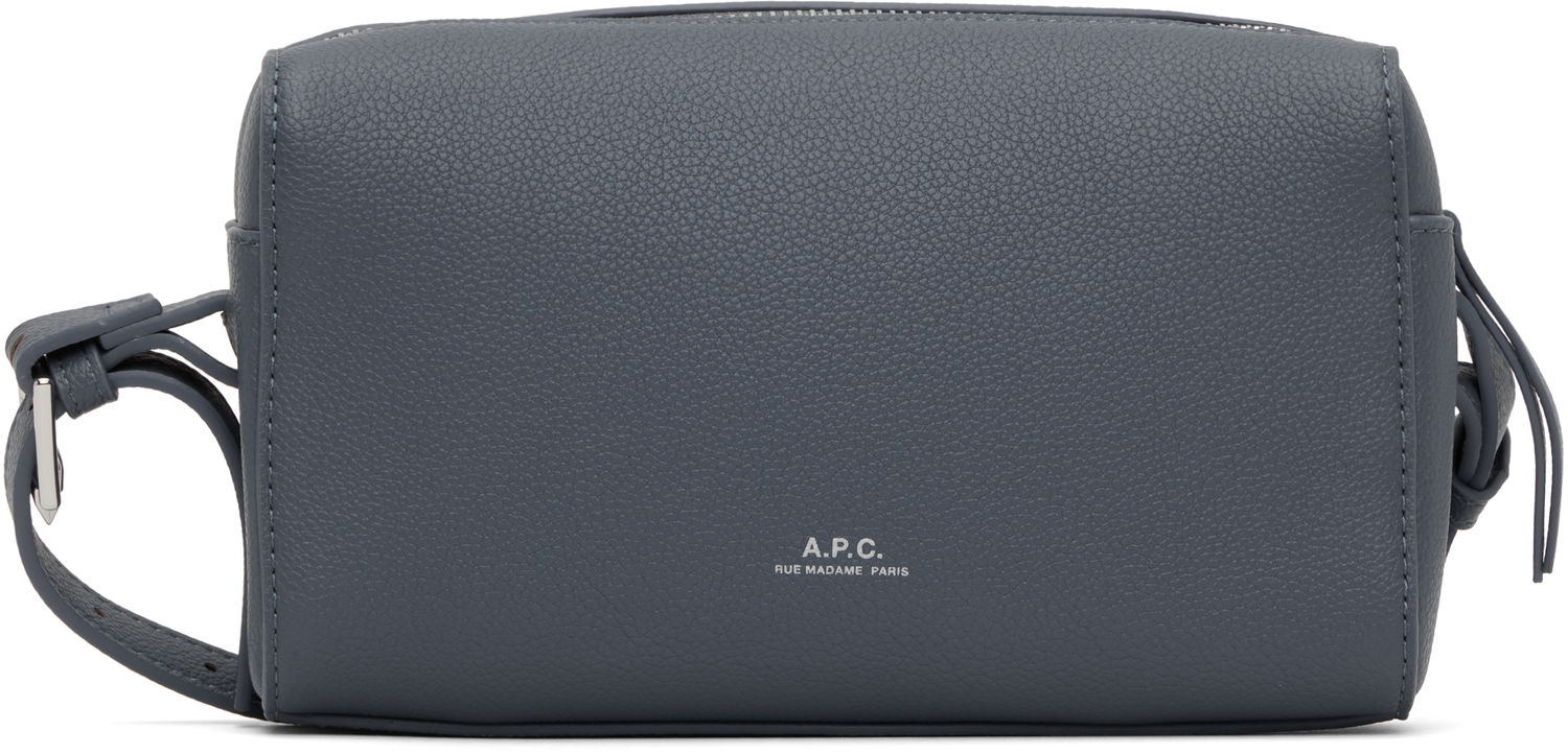 Torba za čez ramo A.P.C. A.P.C. Nino Camera Bag Siva | PUABO-H61821, 0