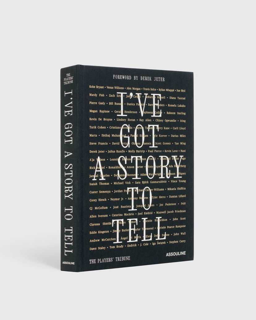 Knjige in revije ASSOULINE The Players' Tribune: I've Got A Story To Tell Book Črna | 9781649804105