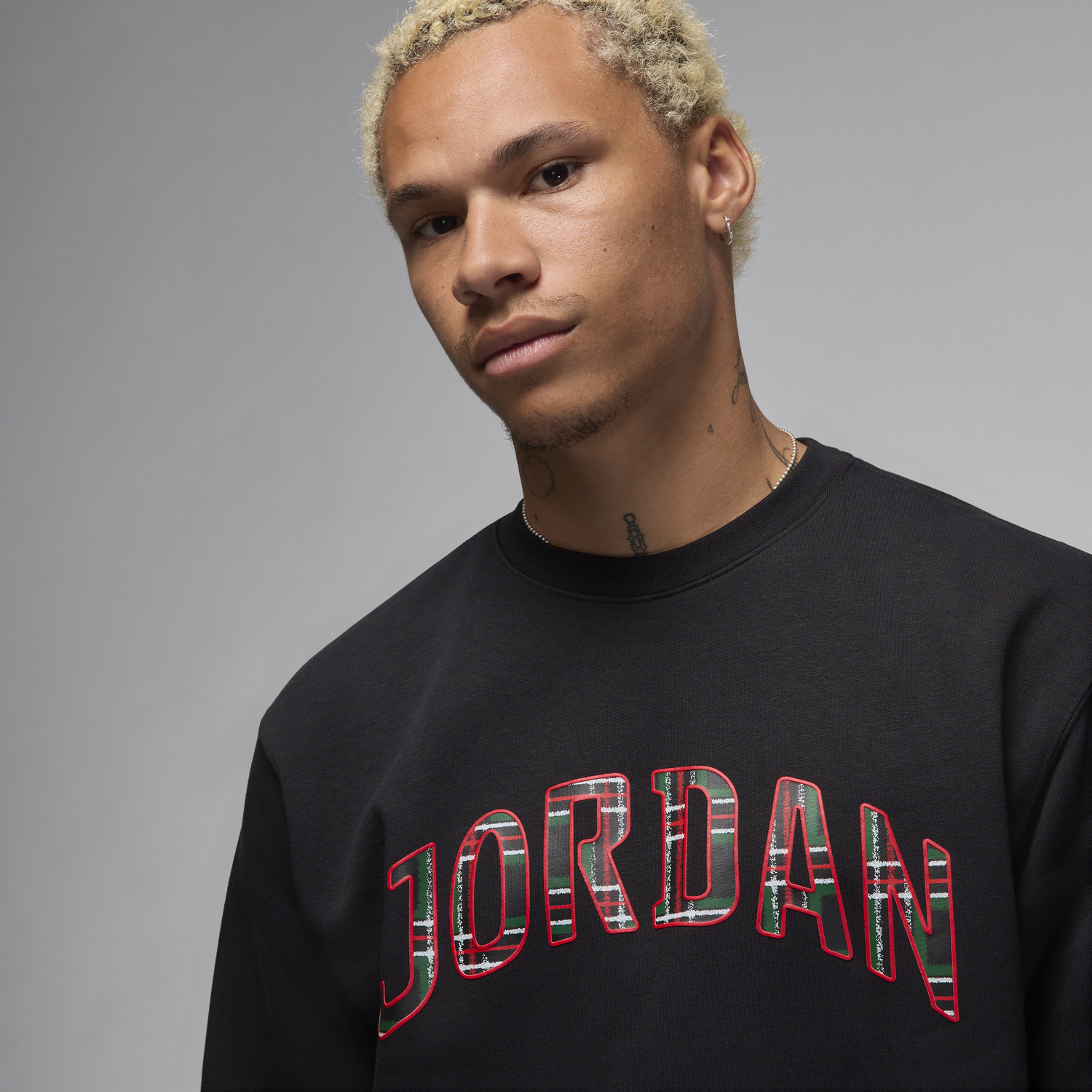 Pulover Jordan Fleece Sweatshirt Črna | FV7460-010, 1