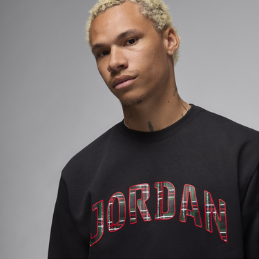 Pulover Jordan Fleece Sweatshirt Črna | FV7460-010, 1