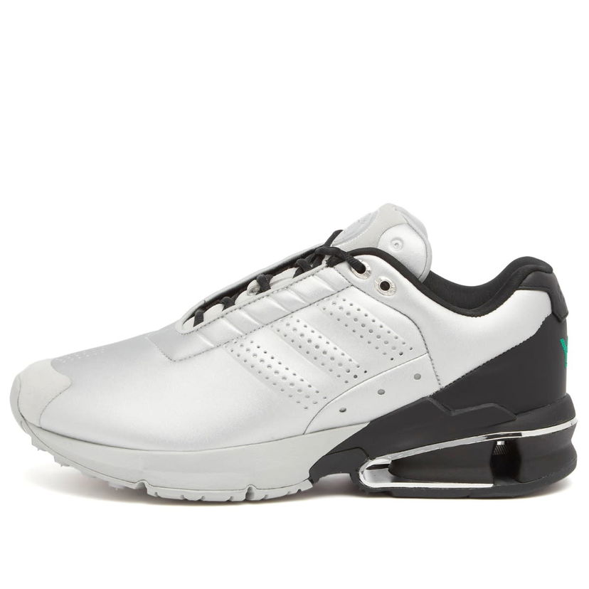 Superge in čevlji Y-3 END. x A3 Control Sneaker in Black/Metallic Silver/Court Green Kovinski | JP8806