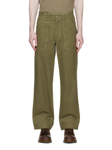 Hlače in kavbojke A.P.C. Khaki Sidney Zelena | COGBJ-H08422