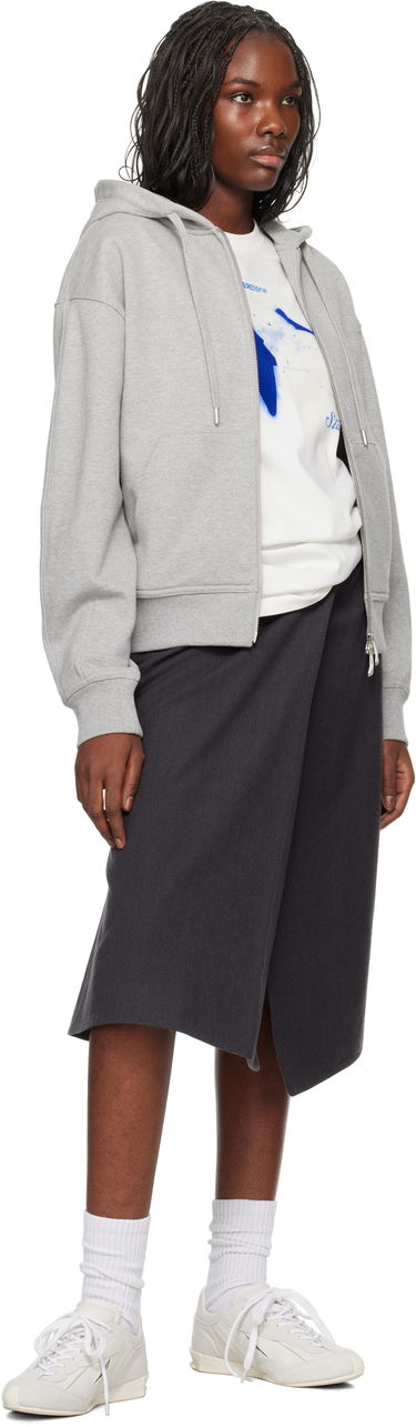 Krila ADER ERROR Asymmetric Midi Skirt Siva | BN01FWSK0202GR, 3