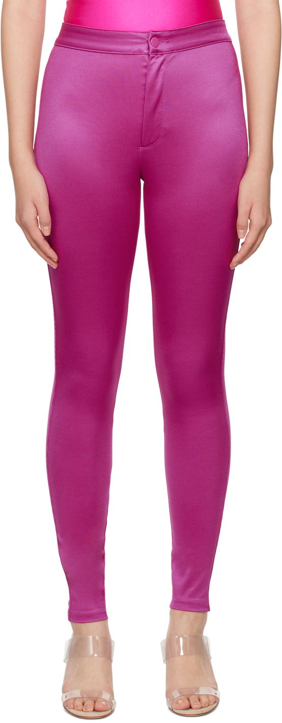 Pajkice SKIMS Disco Trousers Roza | AP-PNT-2182