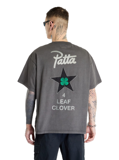 Majica Converse Patta x Four-Leaf Clover Short Sleeve T-Shirt Siva | 10024663-A01