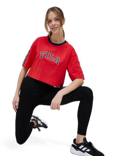 Majica FILA x Hailey Bieber Tee Rdeča | FAW0818