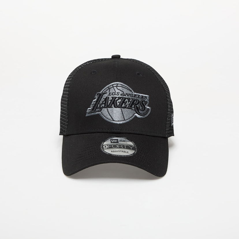 Kapa New Era Los Angeles Lakers NBA 9FORTY Trucker Adjustable Cap Črna | 60667432