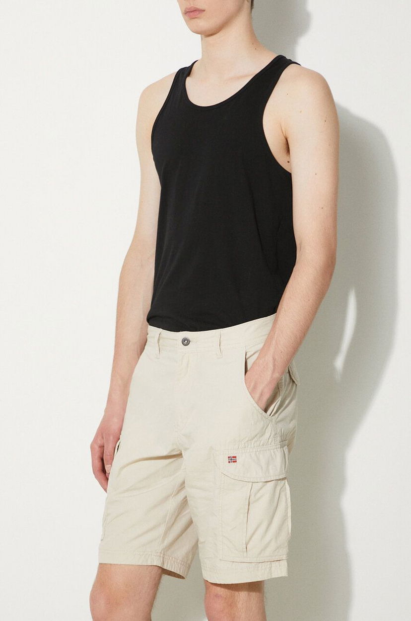 Kratke hlače Napapijri Napapijri Noto 2.0 Cargo Shorts Bež | NP0A4HOQN901